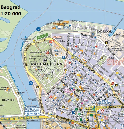 karta beograda zidni plan grada beograda sa opstinama detalj – Geografija za tebe karta beograda